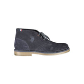 U.S. POLO ASSN. Blue Leather Mens Ankle Boot -   -  U.S. POLO ASSN..